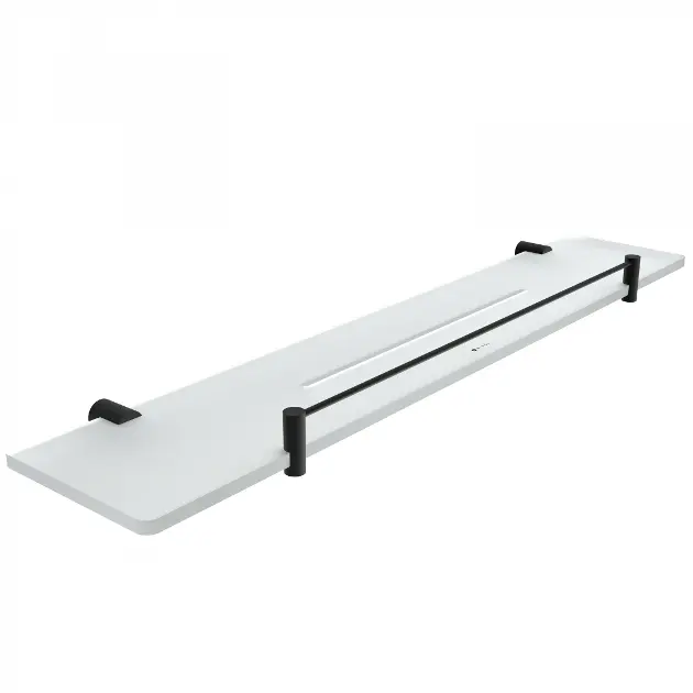 Levně Nimco Bormo - Polička, délka 60 cm, matná černá BRC X460-X-90