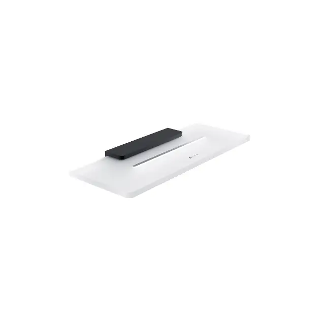 Levně Nimco Maya - Polička, délka 30 cm, matná černá MAC X430-90