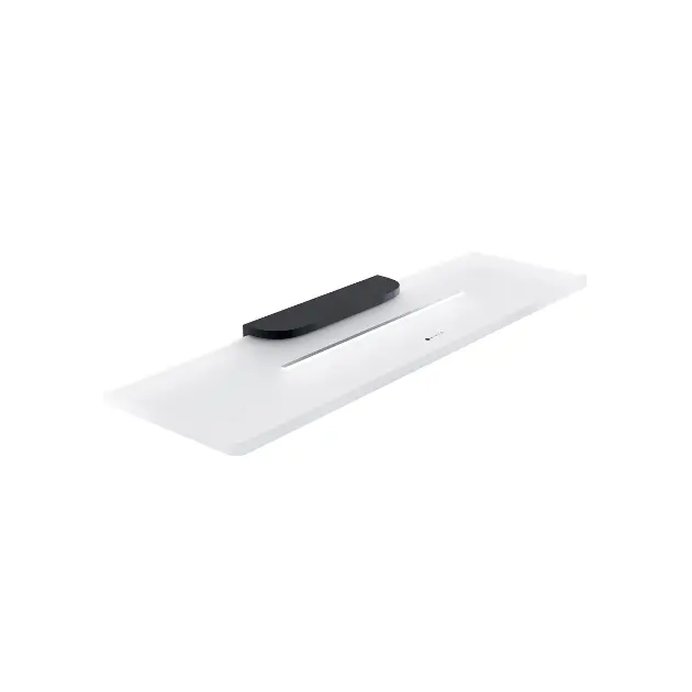 Levně Nimco Nikau - Polička, délka 40 cm, matná černá NKC X440-90