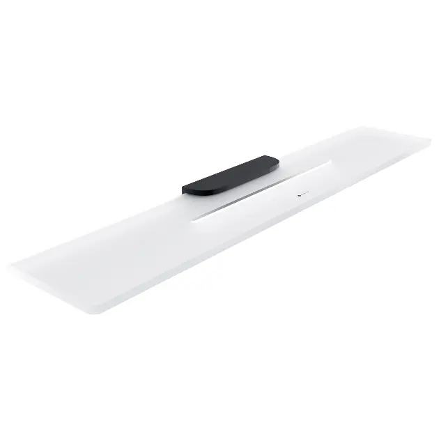 Levně Nimco Nikau - Polička, délka 60 cm, matná černá NKC X460-90