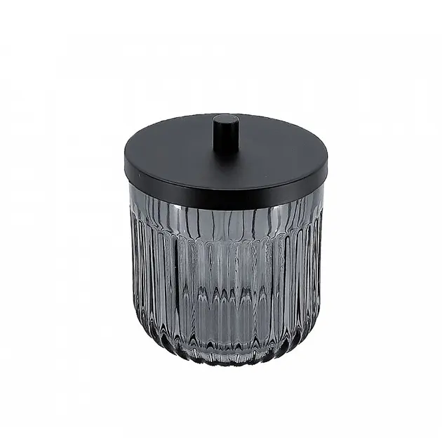 Nimco Timo - Kosmetikbox, Glas/Schwarz TIC 51-90