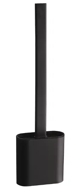 Aqualine Sana - WC-Bürste, mattschwarz BS010B