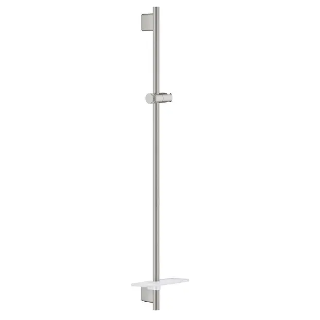 Grohe - Sprchová tyč s poličkou, 90 cm, supersteel 26603DC0IIJ1