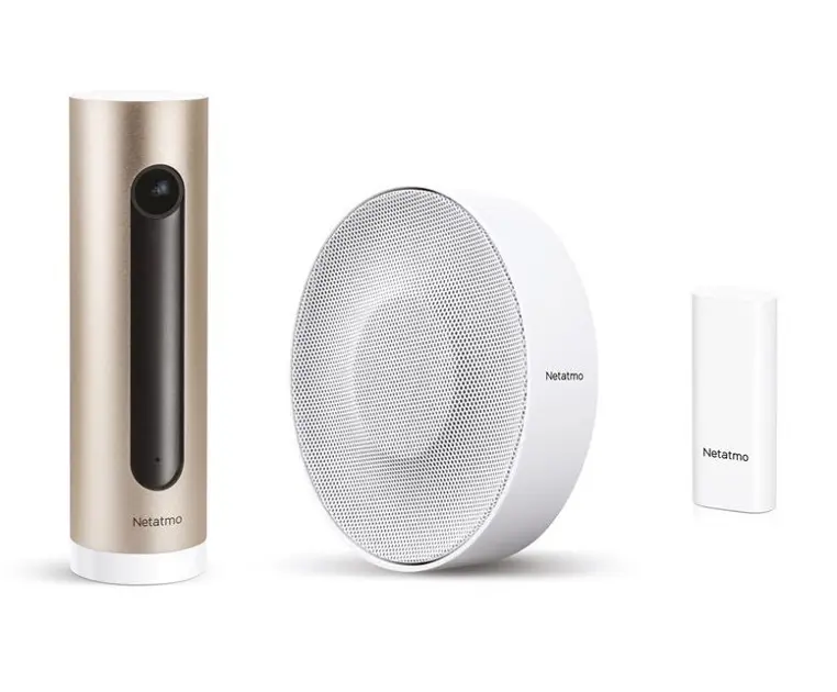 Netatmo - Inteligentní alarmový systém Smart Alarm System, zlatá/bílá NBU-ICSS-EU