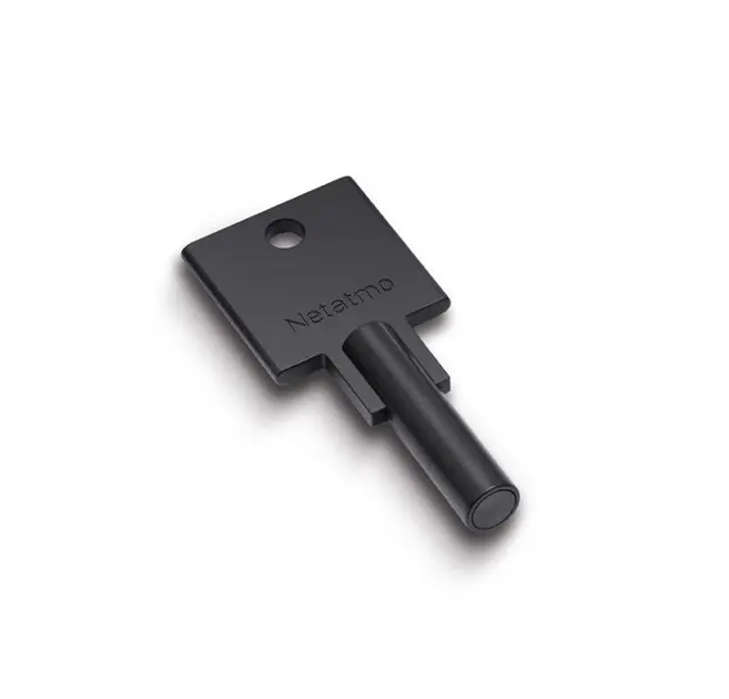 Levně Netatmo - Náhradní klíč Smart Doorlock Key, černý NDL-K1U