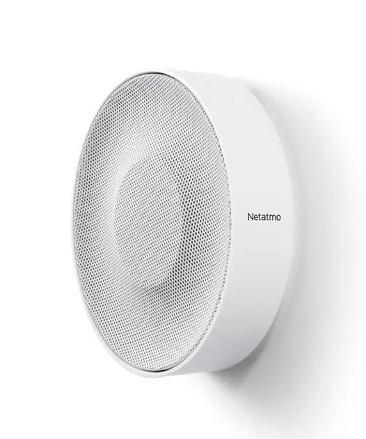 Levně Netatmo - Interiérová siréna Smart Indoor Siren, bílá NIS01-EU