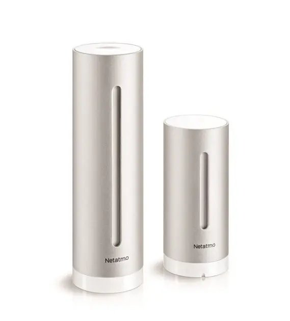 Netatmo - Meteorologická stanice Smart Home Weather Station, stříbrná NWS01-EC