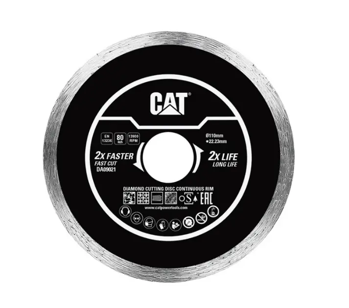 Levně Caterpillar - Diamantový řezný kotouč 110x22,23 mm DA09021