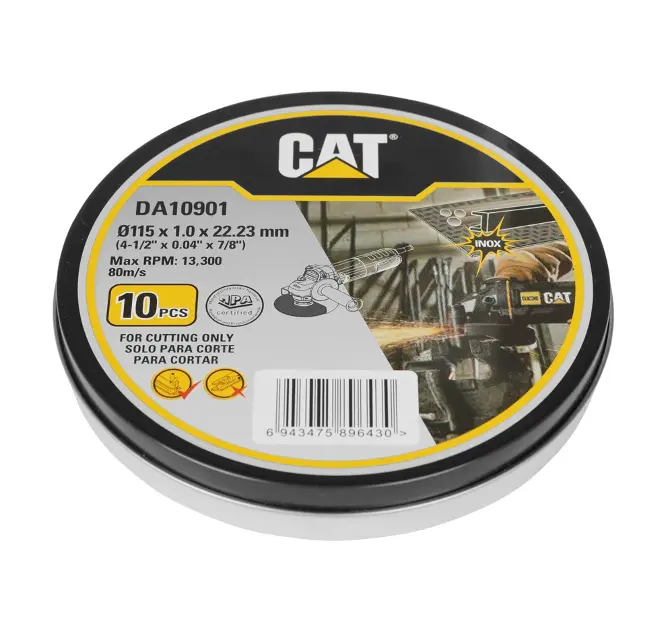 E-shop Caterpillar - Rezný kotúč 115 mm, 10 kusov DA10901