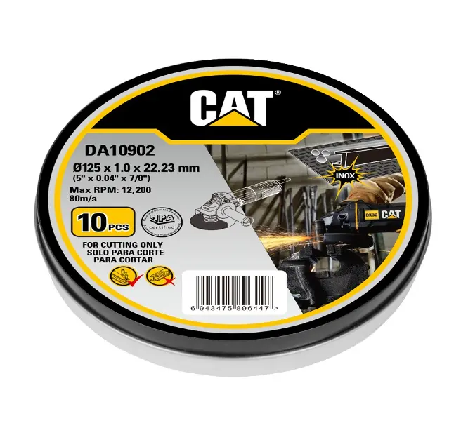 E-shop Caterpillar - Rezný kotúč 125 mm, 10 kusov DA10902