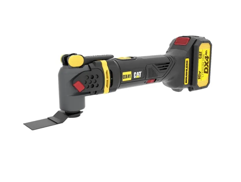 Caterpillar - 18 V AKKU multicsiszoló tartozékokkal, akkumulátor és töltő nélkül DX41B