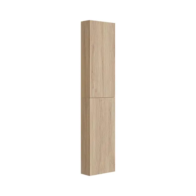 Jika Cubito Style - Visoki ormarić 35 x 162 x 24 cm, 2 vrata, lijevo/desno, završna obrada u drvenom izgledu H43J4422303551