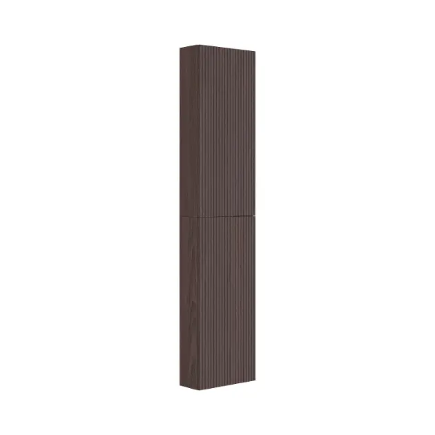 Jika Cubito Style - Visoki ormar 35 x 162 x 24 cm, 2 vrata, lijevo/desno, tamni orah H43J4422303561