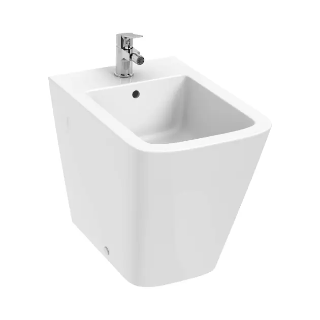 Jika Pure Style - Samostojeći bide, s prelijevanjem, otvorom za slavinu, bijeli H8324200003021