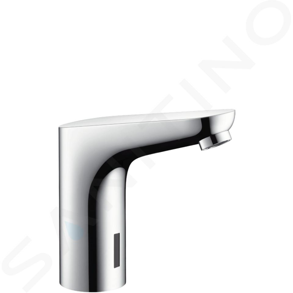 Hansgrohe Focus E2 - Grifo automático de lavabo, sin control de temperatura, cromo 31172000