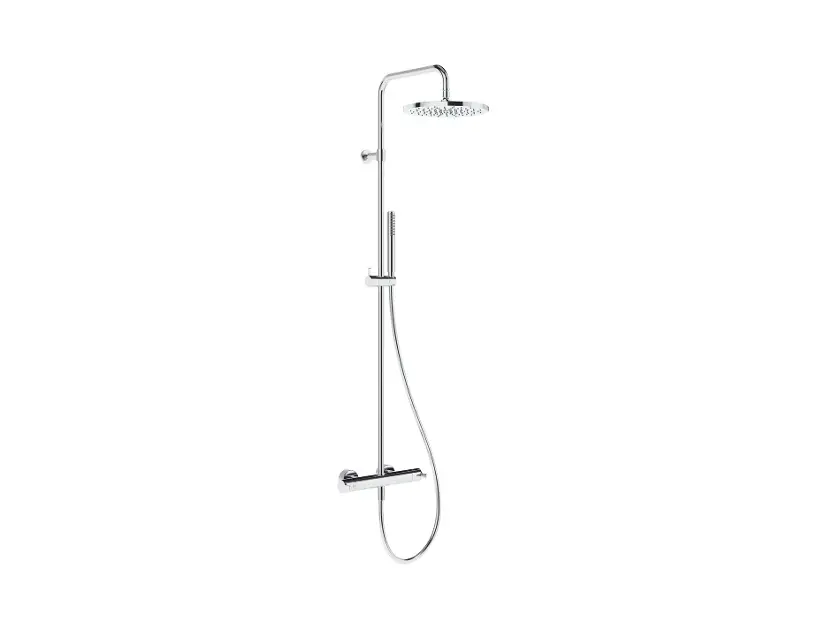 Ravak Termo - Sprchový set TE 095.00CR s termostatom, priemer 25 cm, chróm X070692