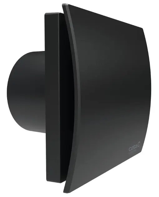 Sapho Cata Silentis UC - Badventilator axial SILENTIS UC 10, 8 W, 100 mm Rohr, schwarz 01222000