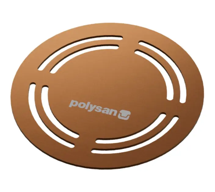 E-shop Polysan Flexia - Krytka sifónu, matná meď 73221