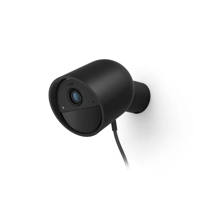 E-shop Philips Hue Secure - Bezpečnostná kamera, nástenná, čierna 929003562502
