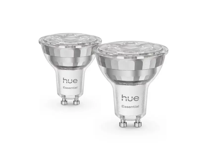 Levně Philips Hue Essential - Chytrá LED žárovka GU10, 345 lm, 2 ks 929004235702