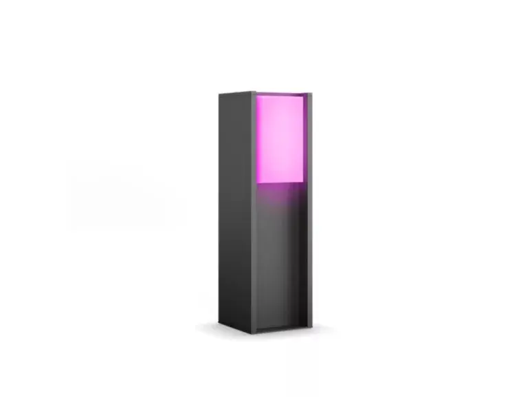 Levně Philips Hue Turaco - Chytré venkovní sloupkové LED svítidlo, černá 929004308101