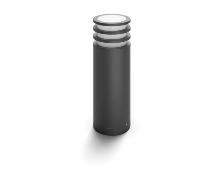 Levně Philips Hue Lucca - Chytré venkovní sloupkové LED svítidlo, černá 929004308501