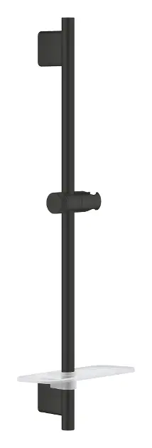 Levně Grohe Rainshower SmartActive - Sprchová tyč s poličkou, 60 cm, matná černá 266022430