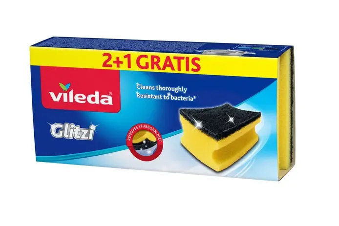 Vileda - Éponge Glitzi, 3 pièces 148074