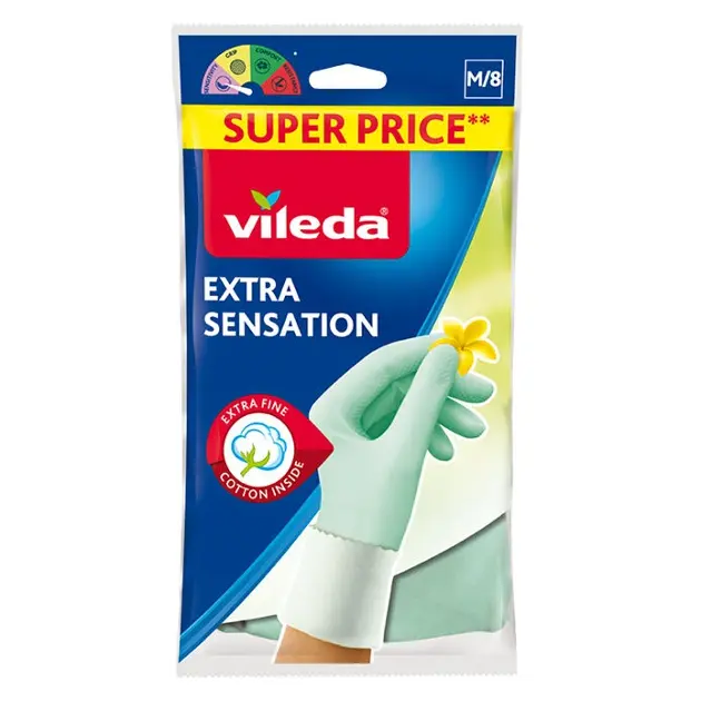 Vileda - Handschuhe Extra Sensation, Größe M 177492