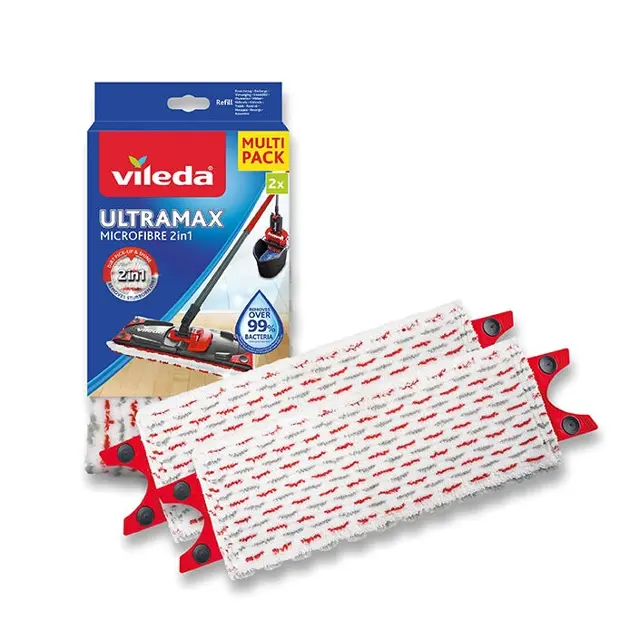 Vileda - Vervanging voor Ultramax Extra Mop, 2 stuks 179612