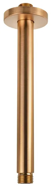 Levně Sapho - Sprchové rameno stropní, 20 cm, matná měď 1205-05PG