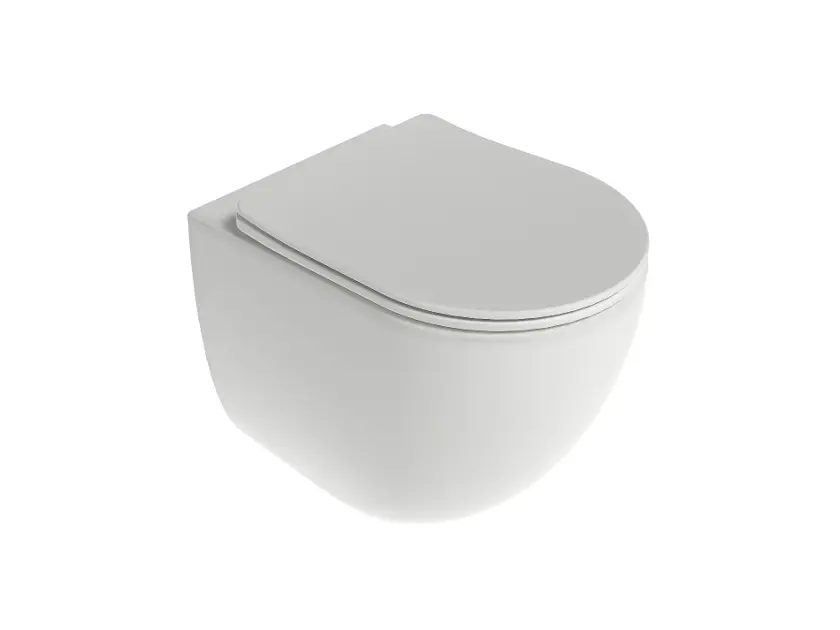 Ravak Chrome - Wand-WC AquaSpin Set, SoftClose, weiß X03121