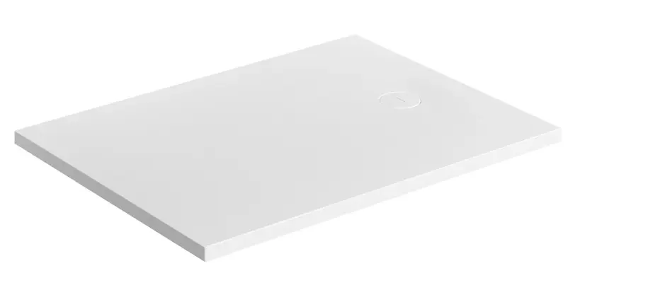 OMNIRES Aquarock M+ - Tapac za tuš 80x100 cm, mat bijela AQUAROCK80-100BM