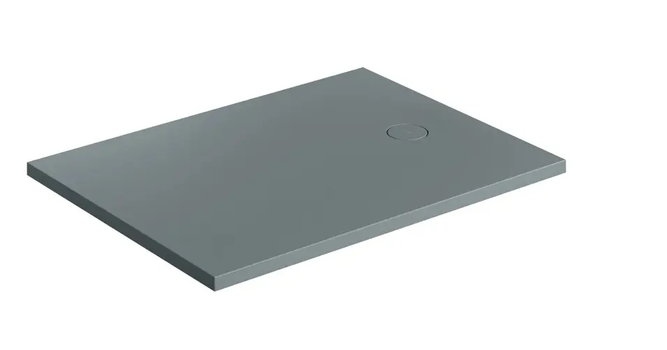 OMNIRES Aquarock M+ - Tapac za tuš 80x120 cm, mat sivi AQUAROCK80-120AG