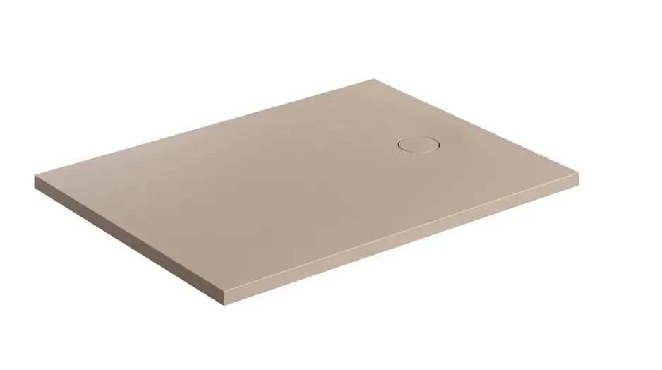 OMNIRES Aquarock M+ - Tapac za tuš 80x120 cm, mat bež AQUAROCK80-120DB