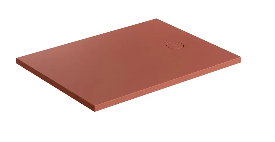 OMNIRES Aquarock M+ - Tapac za tuš 80x120 cm, crveni AQUAROCK80-120TE