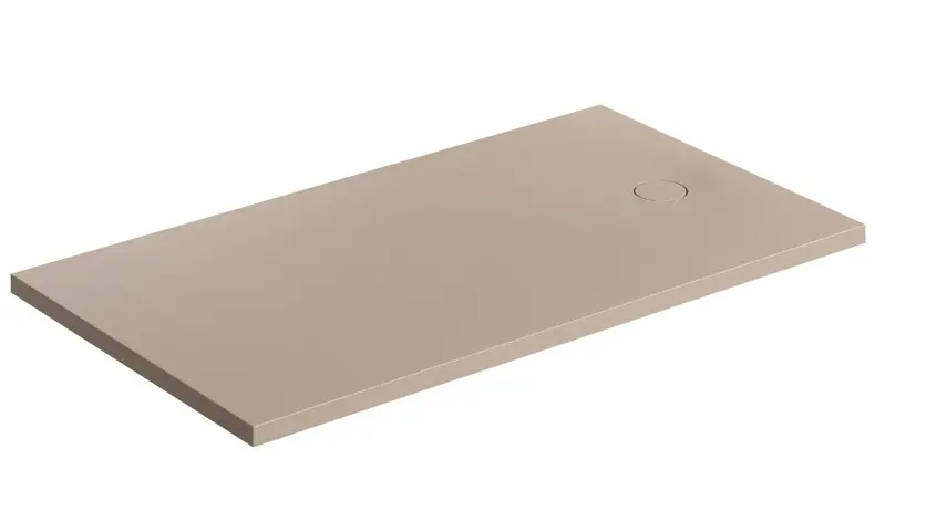 OMNIRES Aquarock M+ - Tapac za tuš 80 x 140 cm, mat bež AQUAROCK80-140DB