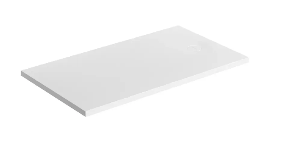 OMNIRES Aquarock M+ - Tapac za tuš 80 x 160 cm, mat bijela AQUAROCK80-160BM