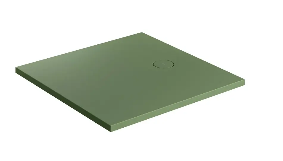 OMNIRES Aquarock M+ - Tepsija za tuš 80x80 cm, mat maslinasta AQUAROCK80-KOL