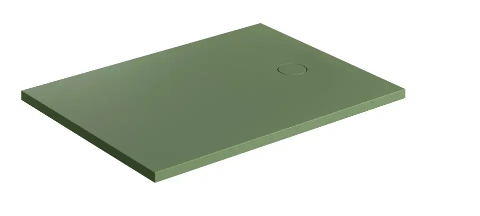 OMNIRES Aquarock M+ - Tepsija za tuš 90 x 100 cm, mat maslinasta AQUAROCK90-100OL