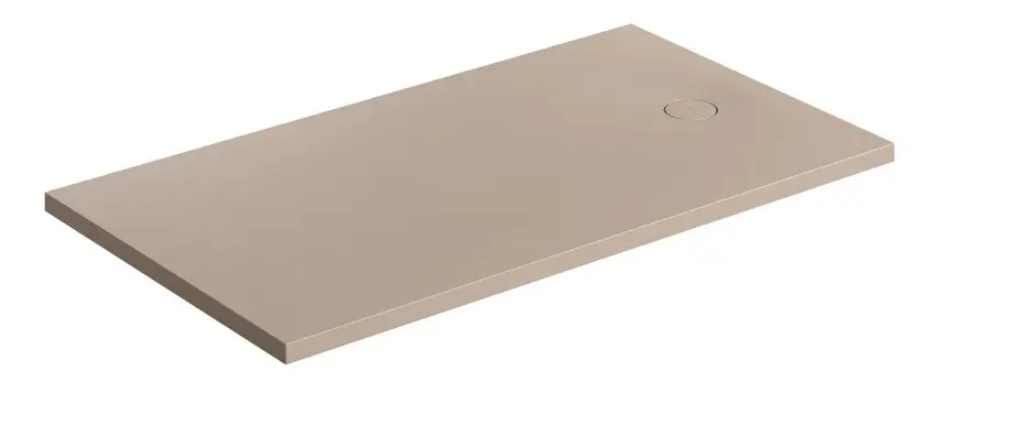 OMNIRES Aquarock M+ - Tapac za tuš 90x140 cm, mat bež AQUAROCK90-140DB