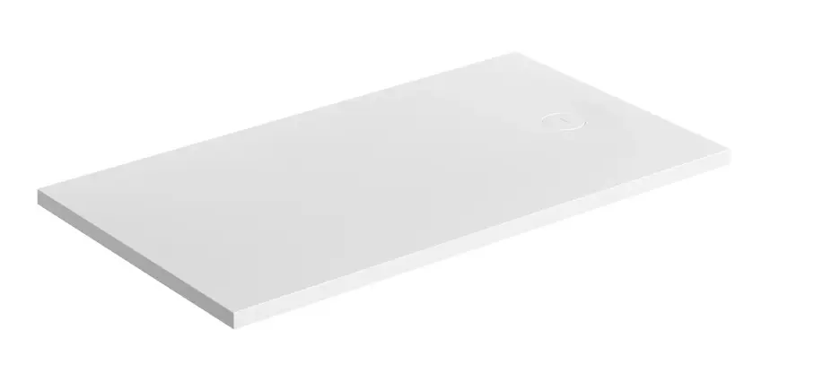 OMNIRES Aquarock M+ - Tapac za tuš 90 x 160 cm, mat bijela AQUAROCK90-160BM