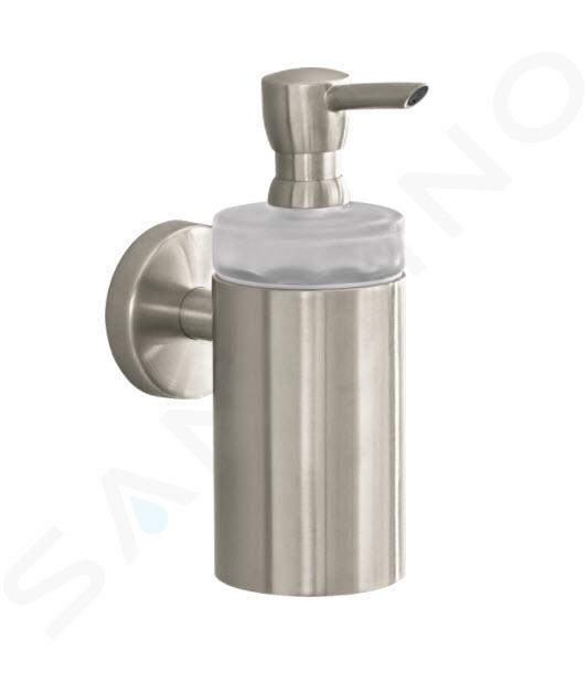 Hansgrohe Logis - Seifenspender mit Halter, Glas/Nickel gebürstet 40514820