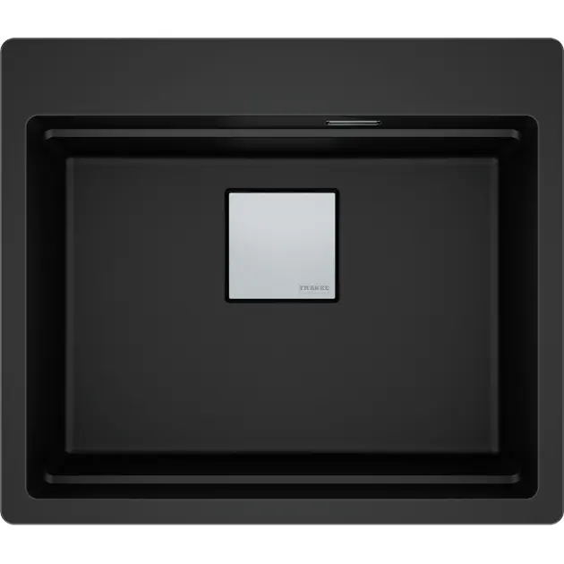 Franke KNG PRO 610-53 granitový dřez, 59x51 cm, matná černá