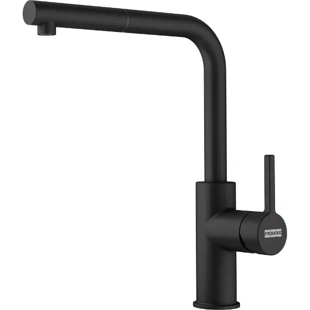 Levně Franke Urban 2.0 - Dřezová baterie FN 5541.901 s výsuvnou koncovkou, matná černá 115.0755.387