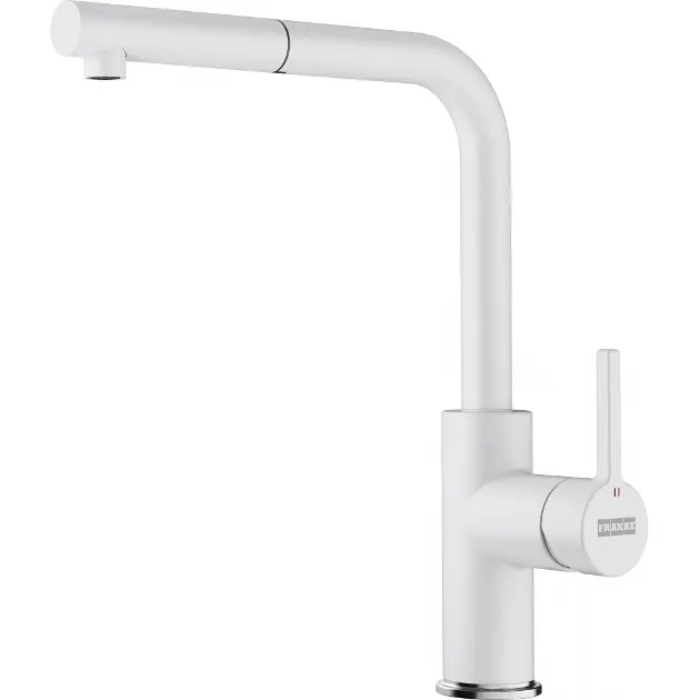 Levně Franke Urban 2.0 - Dřezová baterie FN 5541.094 s výsuvnou koncovkou, bílá-led 115.0755.389