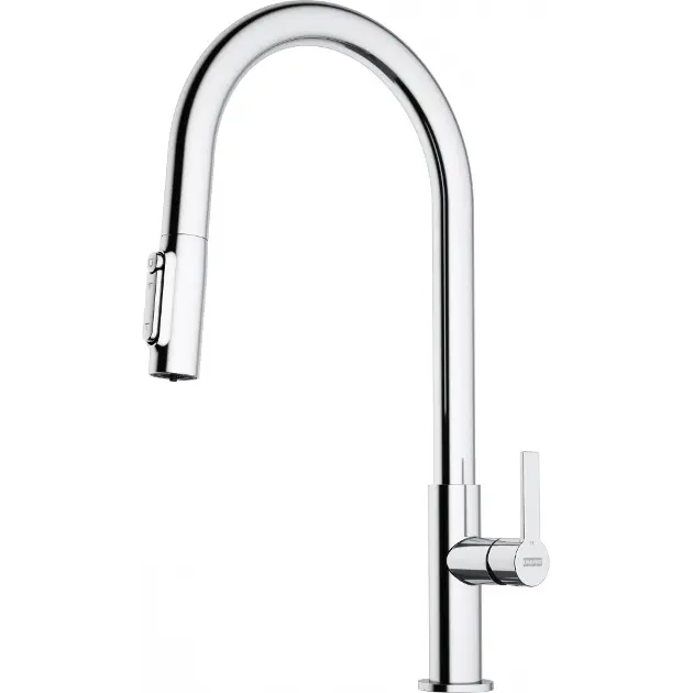 Franke Maris - Dřezová baterie FG 3660.031 s filtrační funkcí a výsuvnou sprškou, chrom 120.0730.870