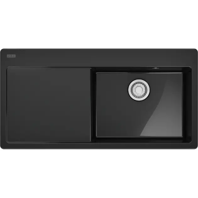 Franke MYK 611-100/7 keramický dřez, 100x51 cm, Onyx