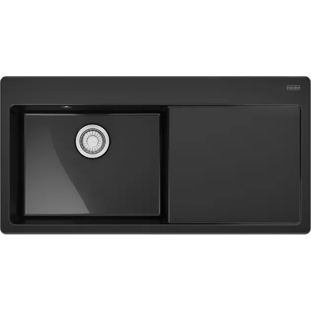 Franke MYK 611-100/2 keramický dřez, 100x51 cm, Onyx