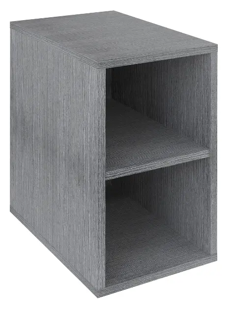 Sapho Cirasa - Страничен шкаф 30x52x46 см, сребрист дъб CR312-1111